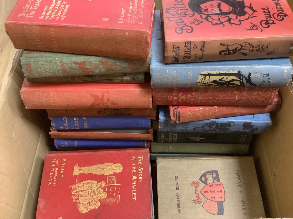 A collection of vintage children's books